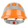 thumbnail image 3 of Casco del Sitio de Construcción, Diseño de Borde Corto ESTABLE ESTABLE CONFIABLE TUPO T DE ALTA CASCO Protector Superior, Reparador para Soldador Electricista Trabajador, 3 of 7