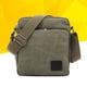 thumbnail image 2 of Bolso bandolera de lona para hombre, bandolera de hombro cruzada para deportes al aire libre, viaje (verde), 2 of 5