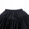 thumbnail image 6 of Fgnfyis Skirts for Girls Bow Ribbon Flutter Party Shorts Adorable Lightweight Skirt Girls Black 8-9 Years, 6 of 7