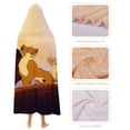 thumbnail image 4 of The Lion King Hooded Blanket, Wearable Blanket Hoodie Cozy Soft Warm Hooded Flannel Blanket for Women Men Boys Girls, 4 of 7