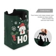 thumbnail image 3 of Yayeee Freestanding Laundry Hamper with Handle Collapsible Large Storage Basket for Clothes, Christmas Dog, 3 of 7