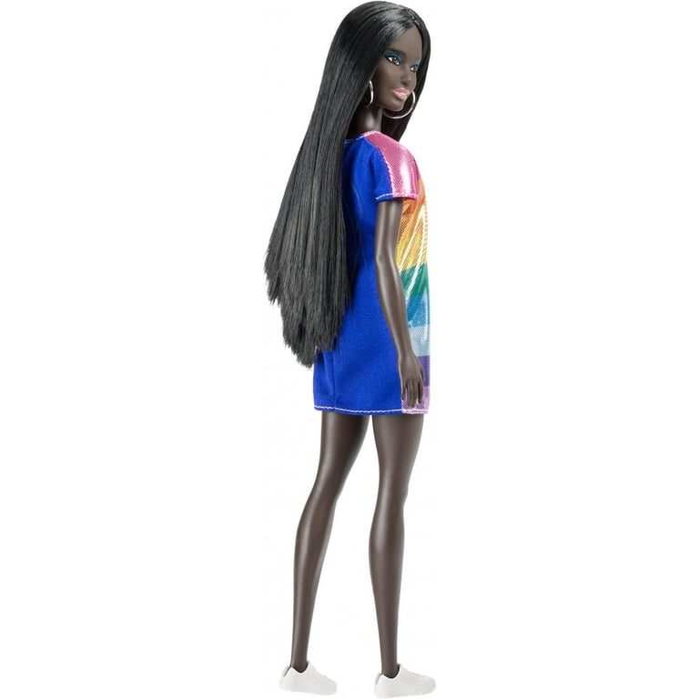 Barbie Fashionistas Doll, Original Body Type Wearing Shimmery Dress - Walmart.com Barbie Fashionistas Doll, Original Body Type Wearing Shimmery Dress - Walmart.com