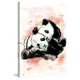 thumbnail image 3 of Marmont Hill "Deux Pandas 2" by Marie-Eve Pharand Painting Print on Wrapped Canvas, 3 of 5