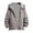 Grey, variant on WUWUQF Men's Windbreaker Jacket, Lightweight Water-Resistant, Zipper Leisure Loose Solid Color
