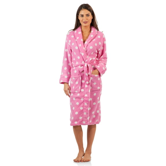 Casual Nights Women's Fleece Plush Robe