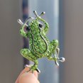 thumbnail image 4 of Lifetechs Unisex Brooch Frog Shape Alloy Rhinestone Decor Anti-slip Bag Coat Collar Hat Scarf Decoration Clothes Pin Party Prom Garment Jewelry, 4 of 7