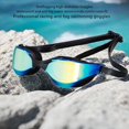 thumbnail image 4 of Swimming Goggles For Adults, Anti-Fog Electroplating Swimming Goggles, Silicone Waterproof Professional Racing Goggles, Racing Swimming Goggles, 4 of 7