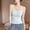 White, variant on Rvasteizo Tank Tops for Women Small Thin Strap Round Neck Summer Breathable Ladies Daily Loose Camisole Blouse