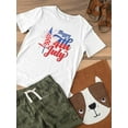 thumbnail image 3 of 4Th July Flag Fireworks T-Shirt Toddler -Image by Shutterstock,  3 Toddler, 3 of 4