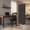 Iron, variant on DECOLAB Freestanding Room Divider Panel, Portable Room Partition for Home, Office, Living, Bedroom, 29"x65", Aqua