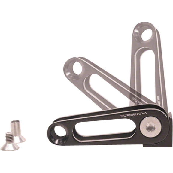 Supernova Multimount Black E3 Small Parts Retrofit Mount Stainless Cnc Machined