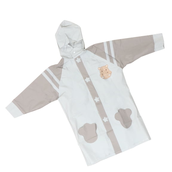 unbranded  Children's Raincoat Clear Poncho Ponchos for Adults Student Grey