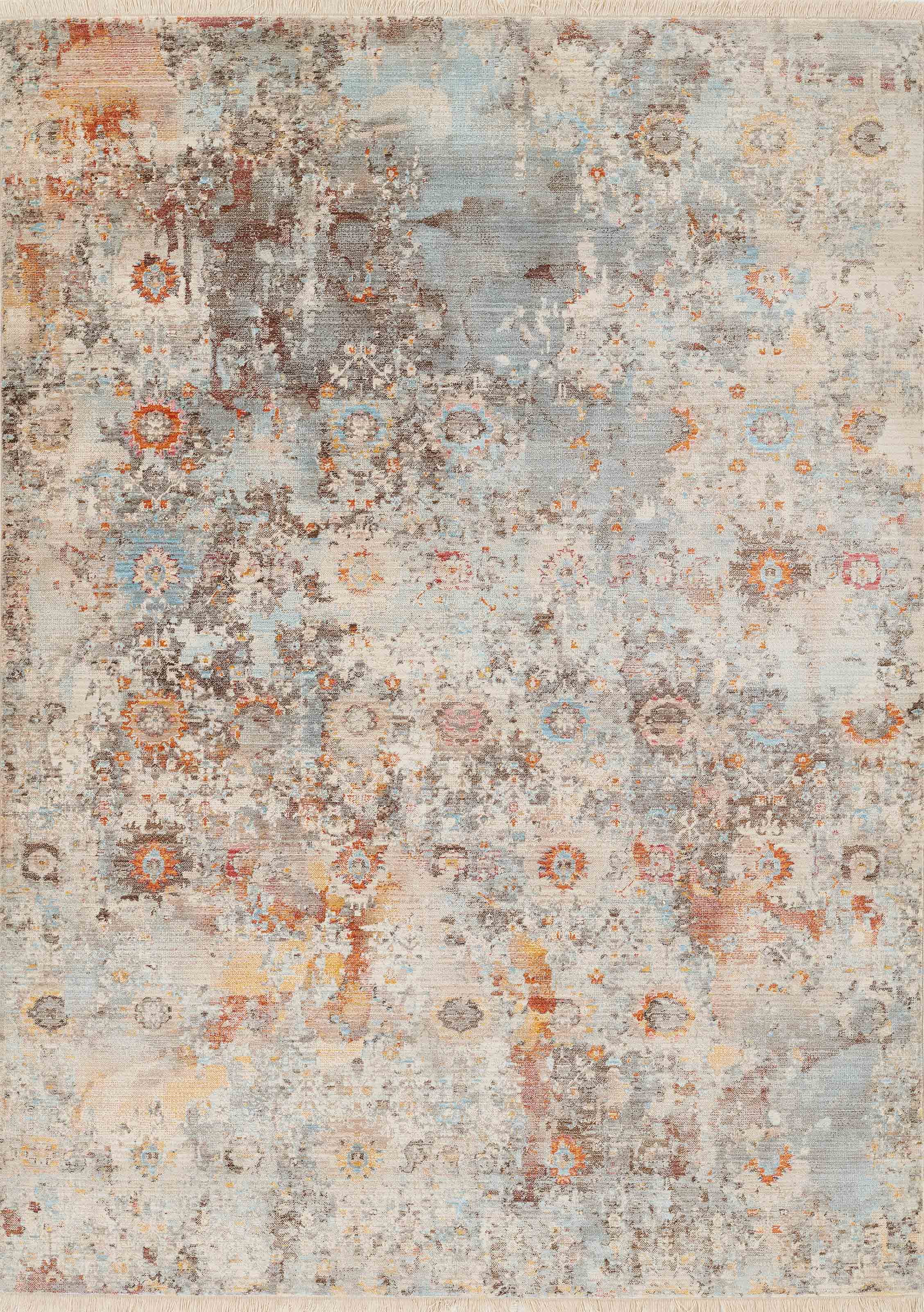 ECARPET Camellia Tapis pour Salon, Chambre, Salle A Manger, Entrée, Couloir et Plus Encore.