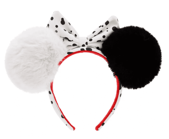 Disney Parks Cruella De Vil Ear Headband for Adults 101 Dalmatians