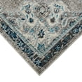 thumbnail image 6 of Luxee Designs Montana 2x3 Area Rug, Durable Low - Pile Medallion Pattern Indoor Rugs for Living Room, Bedroom, Kitchen, Office, High Traffic Area - Teal, 6 of 10