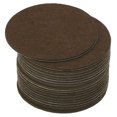 thumbnail image 1 of Unique Bargains 2.5 Inch Diameter Lamp Base Felt, 20Pack 2mm Thickness Adhesive Non-slip Anti-scratch Backed Felt, Coffee, 1 of 3