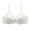 White, variant on PEASKJP Plus Size Bras for Women Breathable Underwire Bra Seamless Bra with Cushioned Straps Full-Coverage T-Shirt Bra Womens Lingerie 7X-L Beige