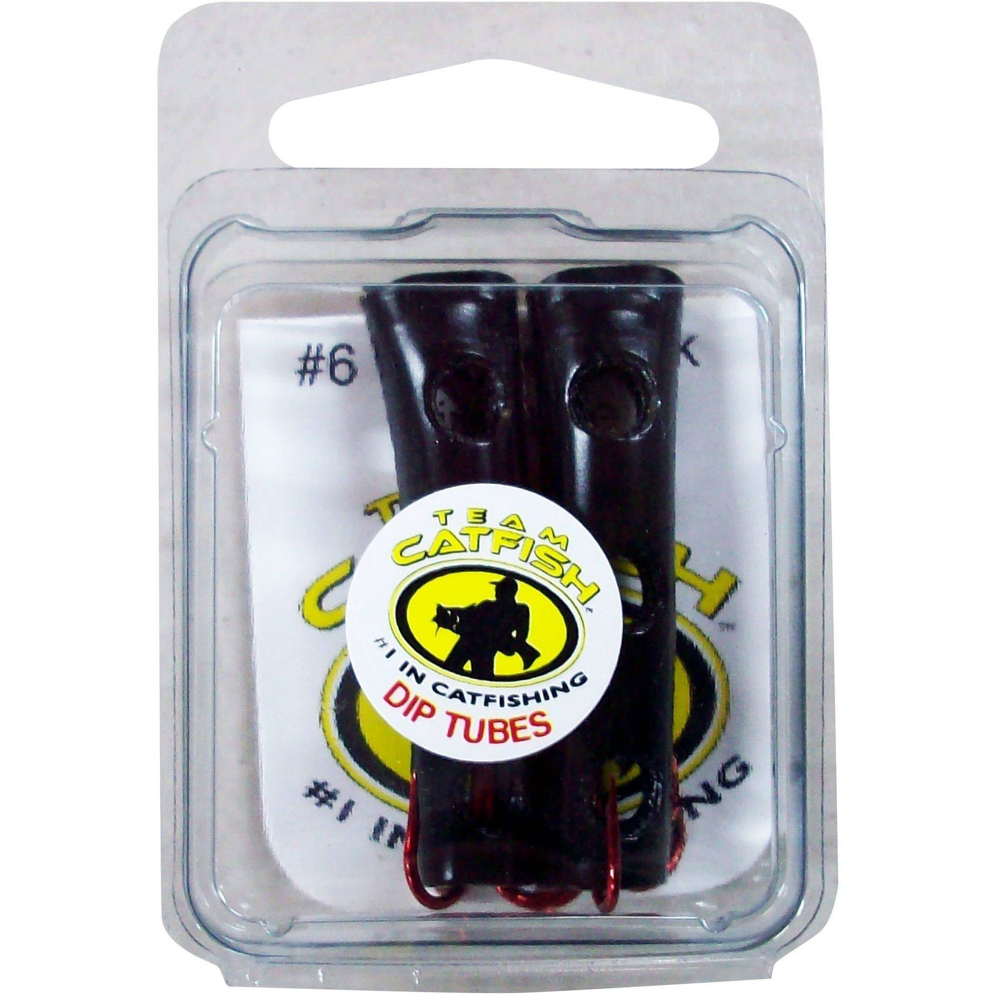 Team Catfish Black Dip Tube (2pk) Treble Hook