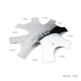 thumbnail image 5 of Nail Shaping Template - Nail Plate Stainless Steel Diy Function Beauty Salon, Nail Tools, Nail File, Easter, St. Patrick'S Day, Valentine'S Day, Wedding, Season,, 5 of 9