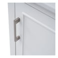 thumbnail image 3 of Jivora Modern Bathroom Vanity with Ceramic Sink, Storage, Shelves, Wood, White, 3 of 10