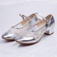 thumbnail image 4 of Femmes Dames Danse Rumba Valse Bal de Promo Danse de Salon Latin Salsa Danse Chaussures Simples, 4 of 8