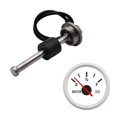 thumbnail image 1 of 0-190Ohm 52MM Water Level Gauge Red Backlight Water Tank Level Indicator Meter With Fuel Level Sensor 200MM 250MM 300MM 400MM ,Suits Most Tanks, 1 of 7