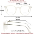 thumbnail image 4 of LifeArt Blue Light Blocking Bifocal Computer Reading Glasses with Transparent Lens for Women/Men, 4 of 8