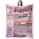 thumbnail image 1 of LHSHID 18 Year Old Girl Birthday Gifts 18th Birthday Decorations Blanket for Girls Birthday Gift Ideas for Daughter Granddaughter Son Grandson Soft Cozy Flannel Throw Blanket for Bed Sofa Christmas, 1 of 6