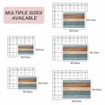 thumbnail image 6 of Farmhouse Blue Brown Outdoor Rug 5x8 Ft, Non Slip Washable Area Rug, Vintage Wooden Striped Patio Rugs Carpet Runner, Large Floor Mat for Indoor/Outdoor Deck Porch Camping, 6 of 8