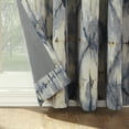 thumbnail image 3 of No. 918 Keaton Geometric Watercolor Room Darkening Rod Pocket Curtain Panel, 54"W X 84"L, Gray, 3 of 7