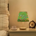 thumbnail image 6 of Ryvnso LED Bedside Table Lamp Butterflies on Green Bedroom Desk Lamps Nightstand Lampshade S, 6 of 7