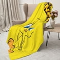 thumbnail image 3 of Looney Tunes Tweety Flannel Blanket Cozy Ultra-Soft Micro Throw Blanket For Bed Sofa Couch Car Office Camping Travel All Season Fleece Blanket 50"x40", 3 of 8