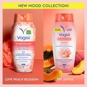 Vagisil Sensitive Scents Feminine Wash, Joyful Peach Papaya 12 fl. oz., 3 Pack