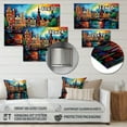 thumbnail image 4 of Designart "Pop Art Amsterdam II" Amsterdam Metal Wall Decor, 4 of 5