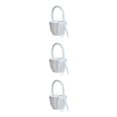 thumbnail image 1 of Injueey Flower Basket Handle Satin Lightweight Durable Wedding Holder Rustic Accessory Tear  Ornaments Resistant Anniversary Soft Type1, 1 of 6