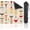 Color1-6, variant on Mahjong Mat – 31.5x31.5 Inch Mid Century Geometric Abstract Simple Shapes Beautiful Color Palette, Non-Slip Noise Reduction Table Cover for Dominoes, Poker, Card, Board & Tile Games