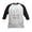 Black/White, variant on CafePress - Hike More Work Less Baseball Jersey - Kids Cotton Baseball Jersey, 3/4 Sleeve Shirt