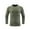 Army Green, variant on Wancir Men's Quick-Dry Long Sleeve Shirts Elastic Running T-Shirts Tight Fitness Athletic Tops Gym Workout Tees Plus Size