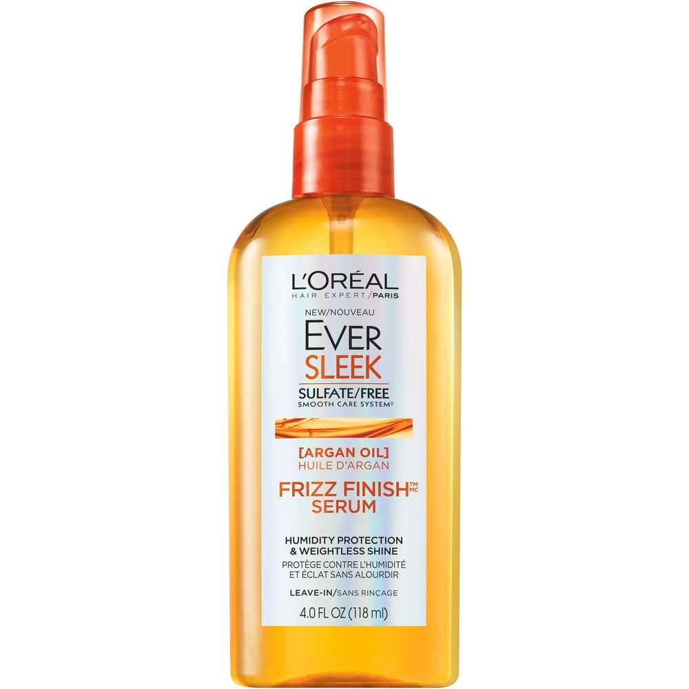 L'Oreal Paris EverSleek Frizz Finish OilInSerum, 4 Fl Oz