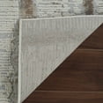 thumbnail image 2 of 7' X 10' Beige and Brown Abstract Non Skid Area Rug, 2 of 3