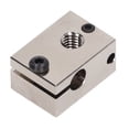 thumbnail image 2 of Bloque calefactor, bloque calefactor de impresora 3D Bloque calefactor de latón Impresora Hotend Bloque calefactor Salida de alta intensidad, 2 of 8