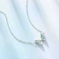 thumbnail image 4 of Collier de couloir papillon de mode: Strass Pendentif Collier Clavicule Collier Clavicule, 4 of 10
