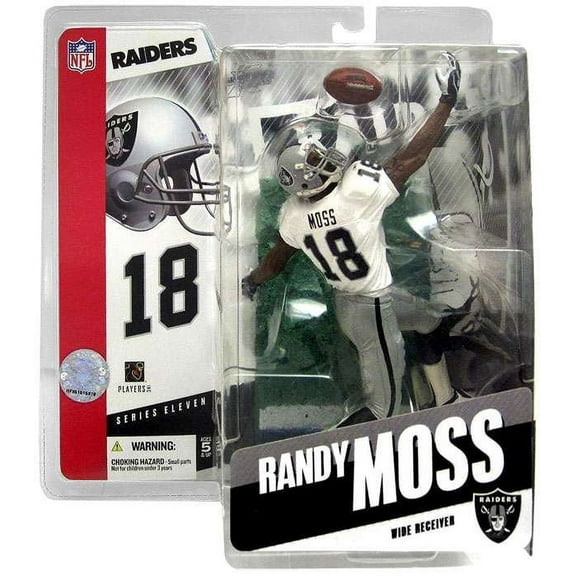 McFarlane NFL Sports Picks Series 11 Randy Moss Action Figure (White Jersey)