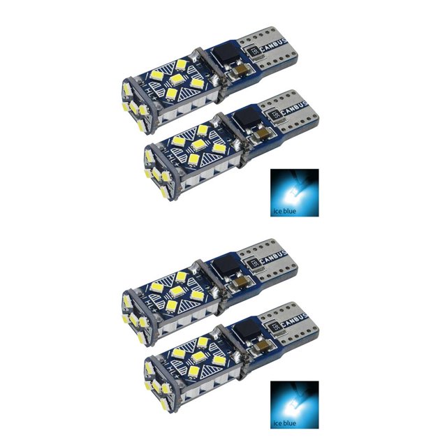 Speravity 2 uds luz de estacionamiento de coche 6000-6500k T10 bombilla de lectura de coche 5W LED lámpara de matrícula, azul hielo Type2 NO2 Speravity CBP175603