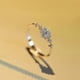 thumbnail image 3 of Women Flower Snowflake Ring, 3 of 4