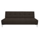 thumbnail image 3 of Sofa Cama Reclinable El Bazar Store New York Chocolate Futon 3 posiciones Sala Love Seat, 3 of 7