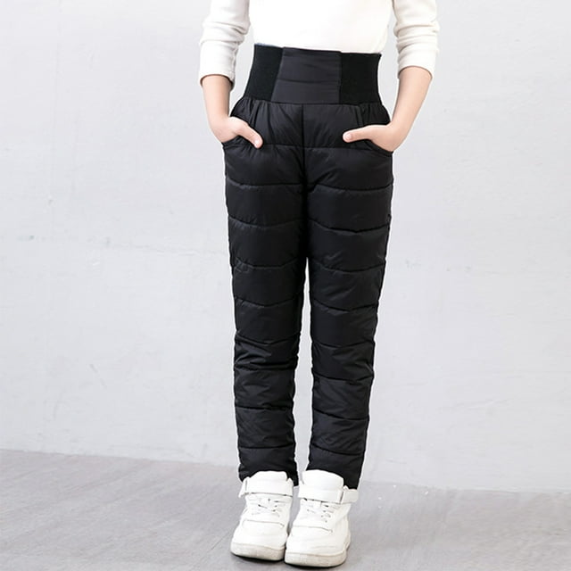 Pantalons Isolés pour Garçons pour Temps Froid Activités et Aventures Extérieures d'Hiver