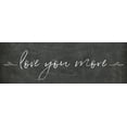 thumbnail image 2 of Adams, Sarah 14x7 White Modern Wood Framed Museum Art Print Titled - Love You More, 2 of 4