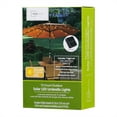 Mainstays 72Count Solar Powered Warm White LED Patio Umbrella Lights
