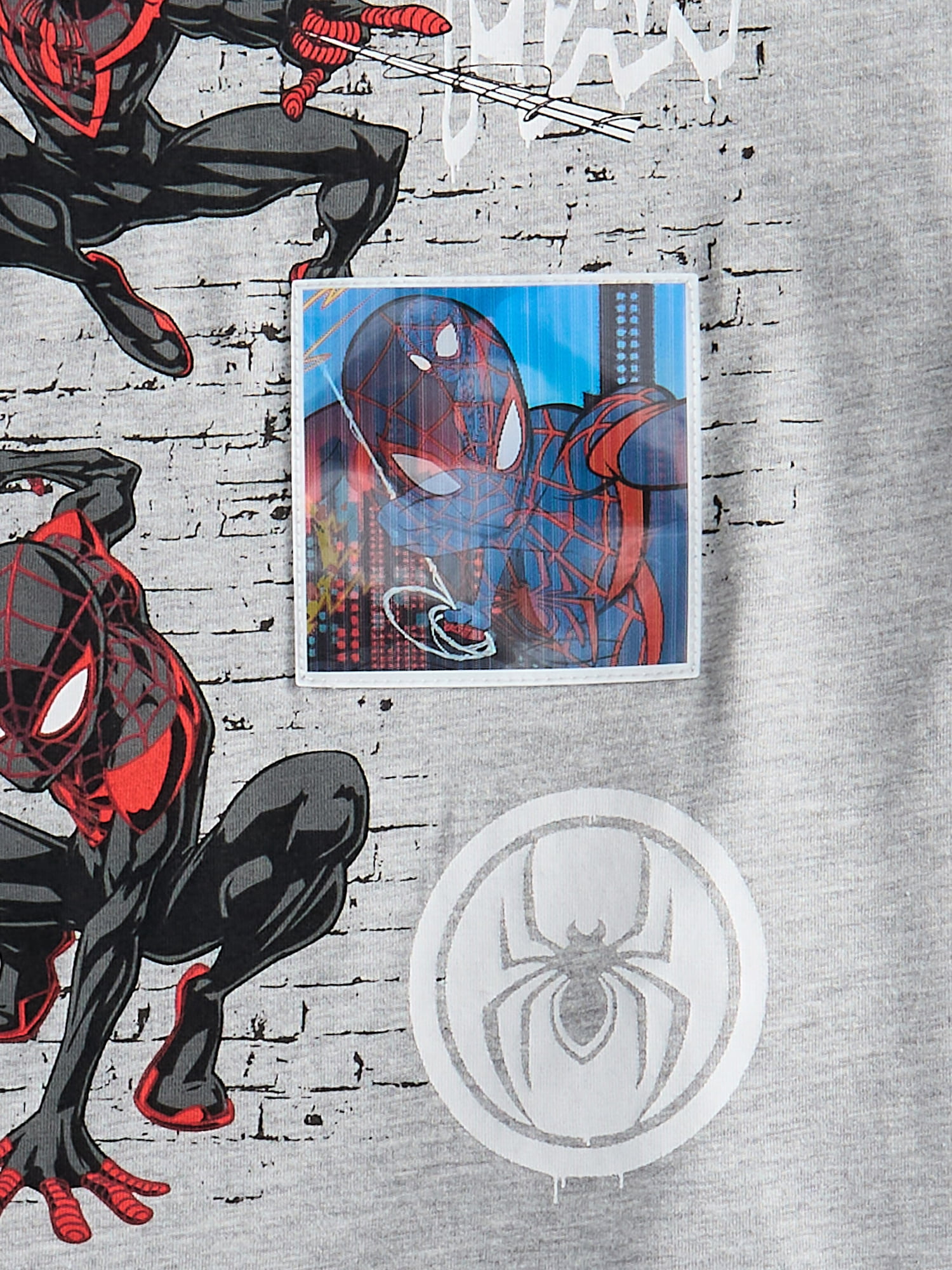 Spider-Man Boys Graphic Tee and Fleece Shorts Set, 2-Piece, Sizes 4-16